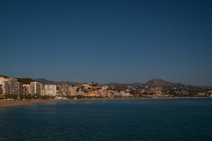 Der Strand - Playa de la Malagueta.