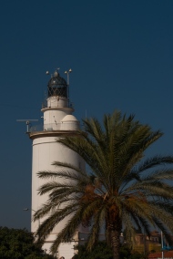 Der Leuchtturm von Malaga - La Farola De Málaga